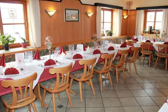 [Translate to Englisch:] Bonimeier Restaurant in Niedergottsau